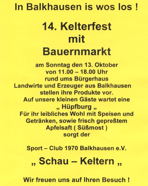 Kelterfest